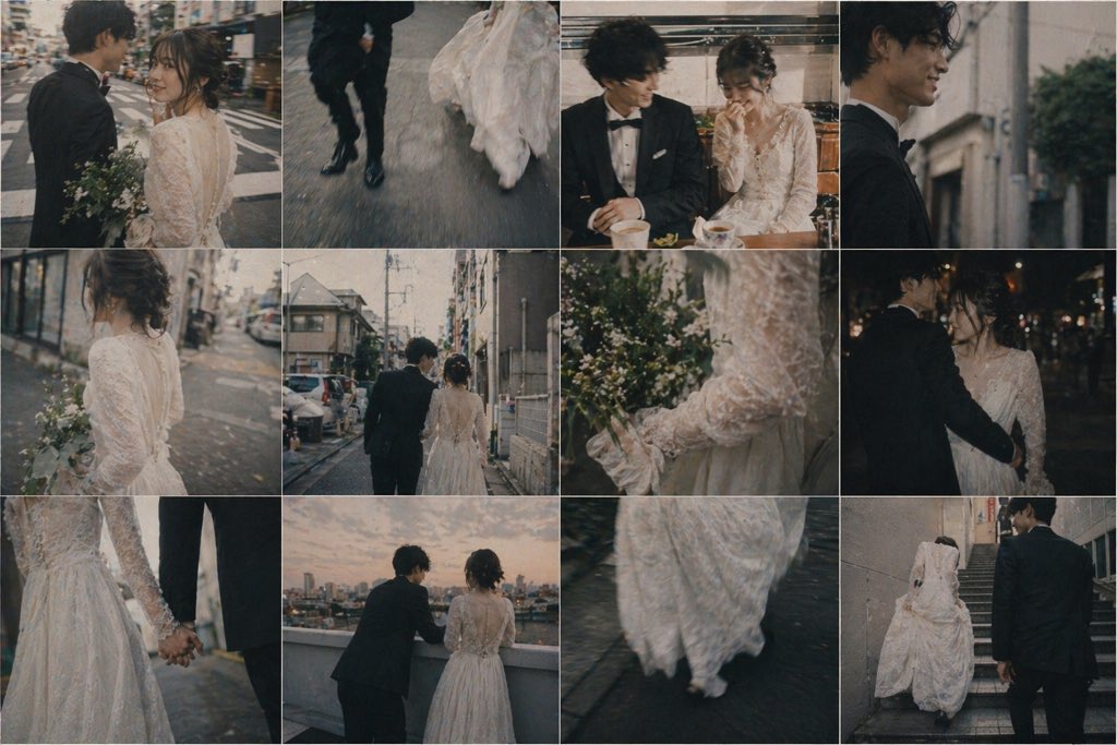Social Media Post - Emotional Japanese Wedding Collage