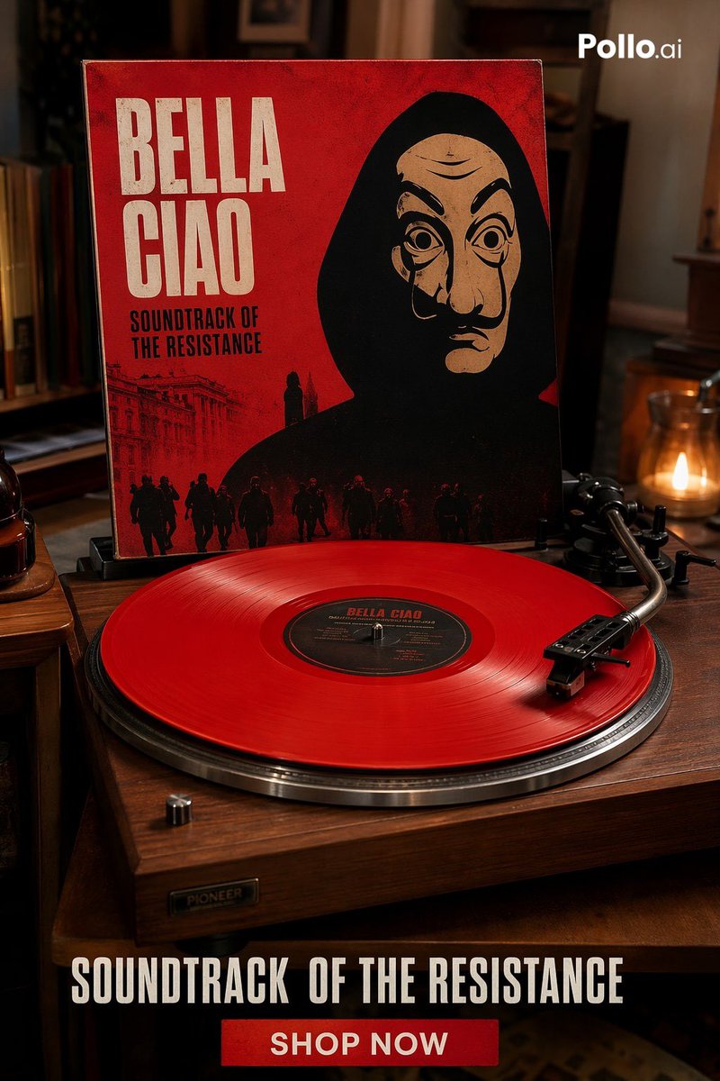 Social Media Post - Red Vinyl Soundtrack Ad