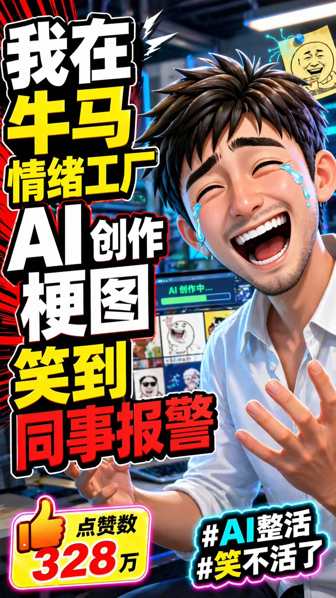 YouTube Thumbnail - Social Media Meme Cover