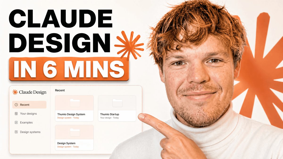 YouTube Thumbnail - Tech Tutorial Thumbnail with UI Mockup
