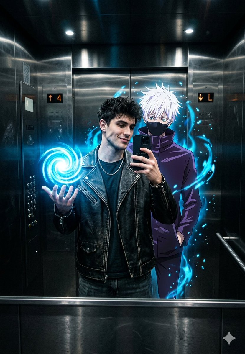 Profile / Avatar - Anime World Elevator Mirror Selfie