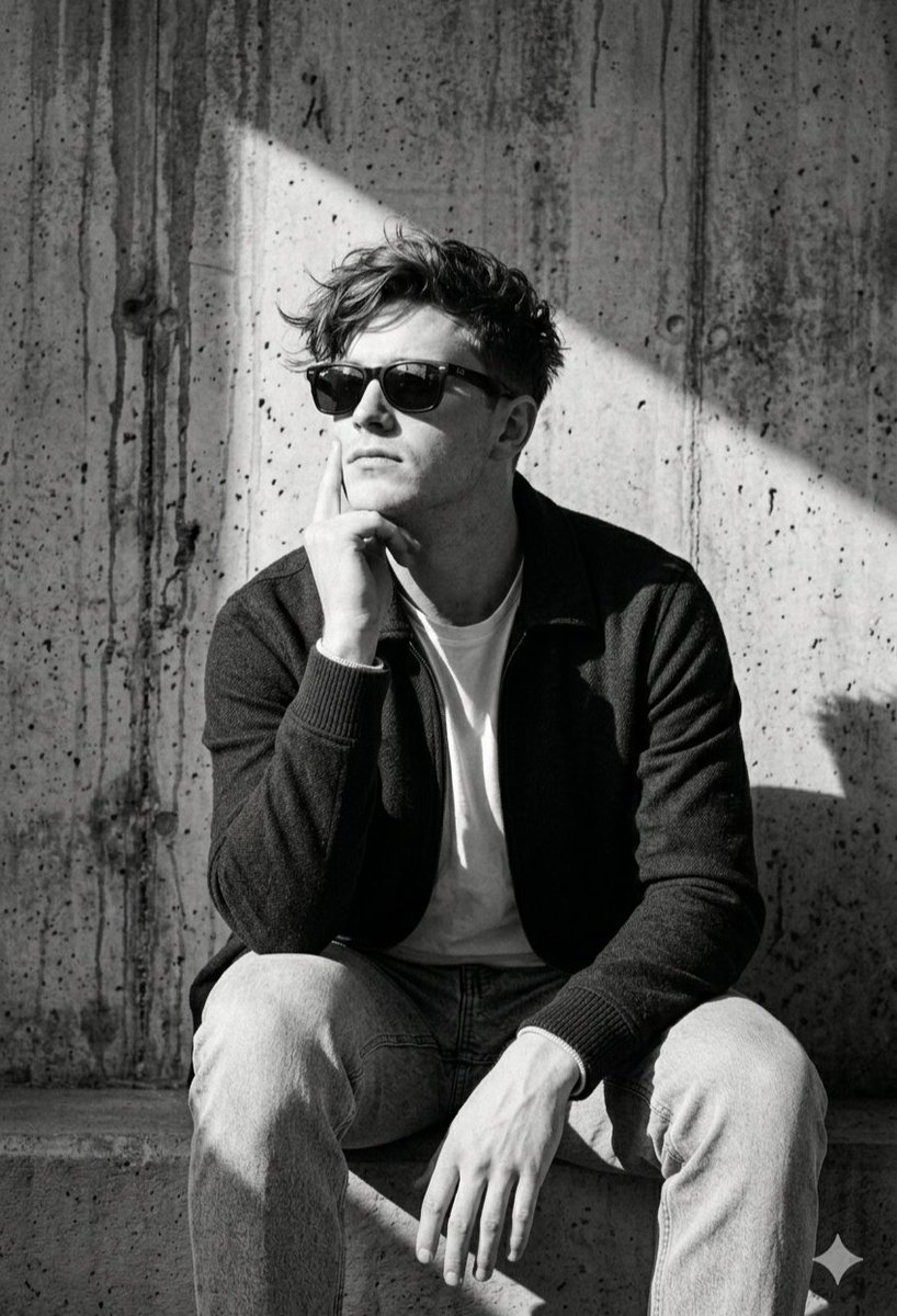 Profile / Avatar - Industrial Concrete Portrait