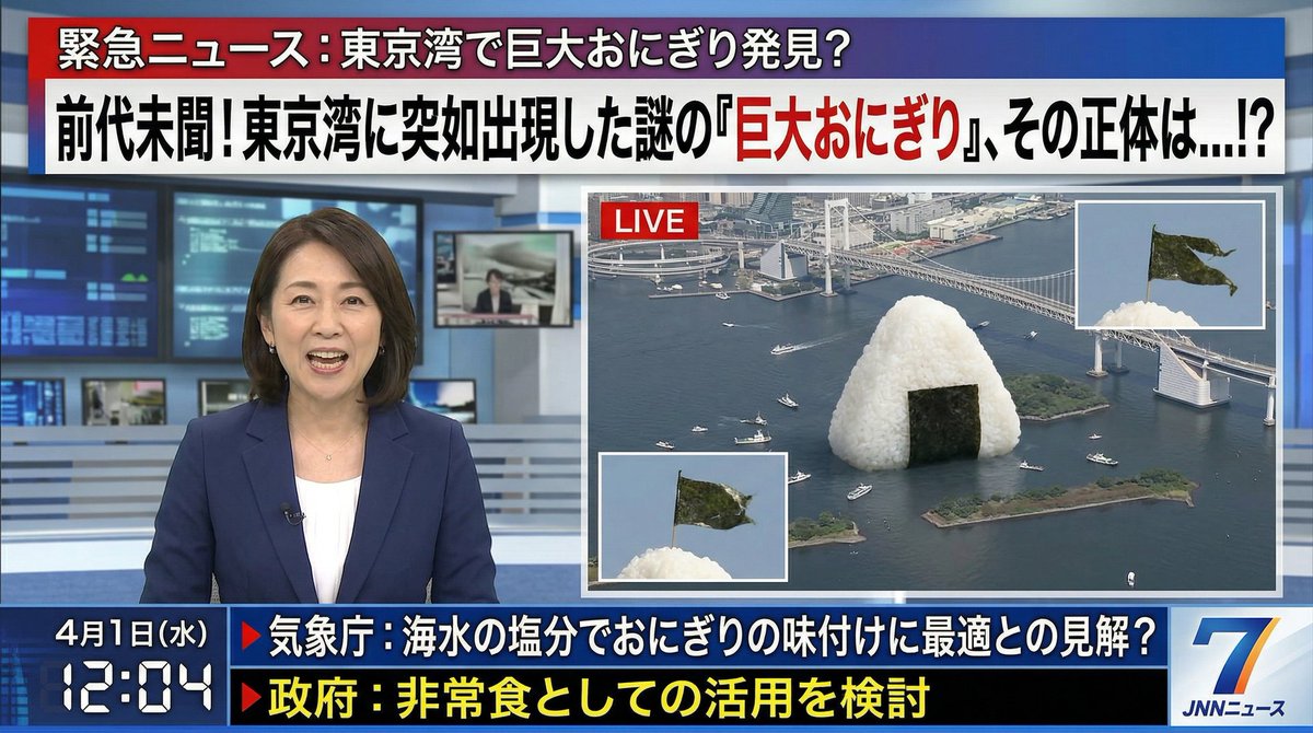 YouTube Thumbnail - April Fool's Fake News Image Generation Prompt