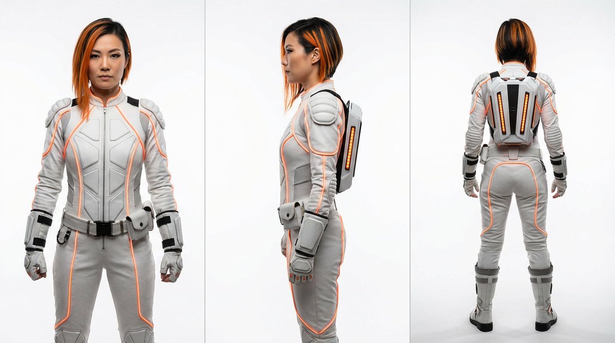 Comic / Storyboard - Sci-Fi Punk Japanese Woman View