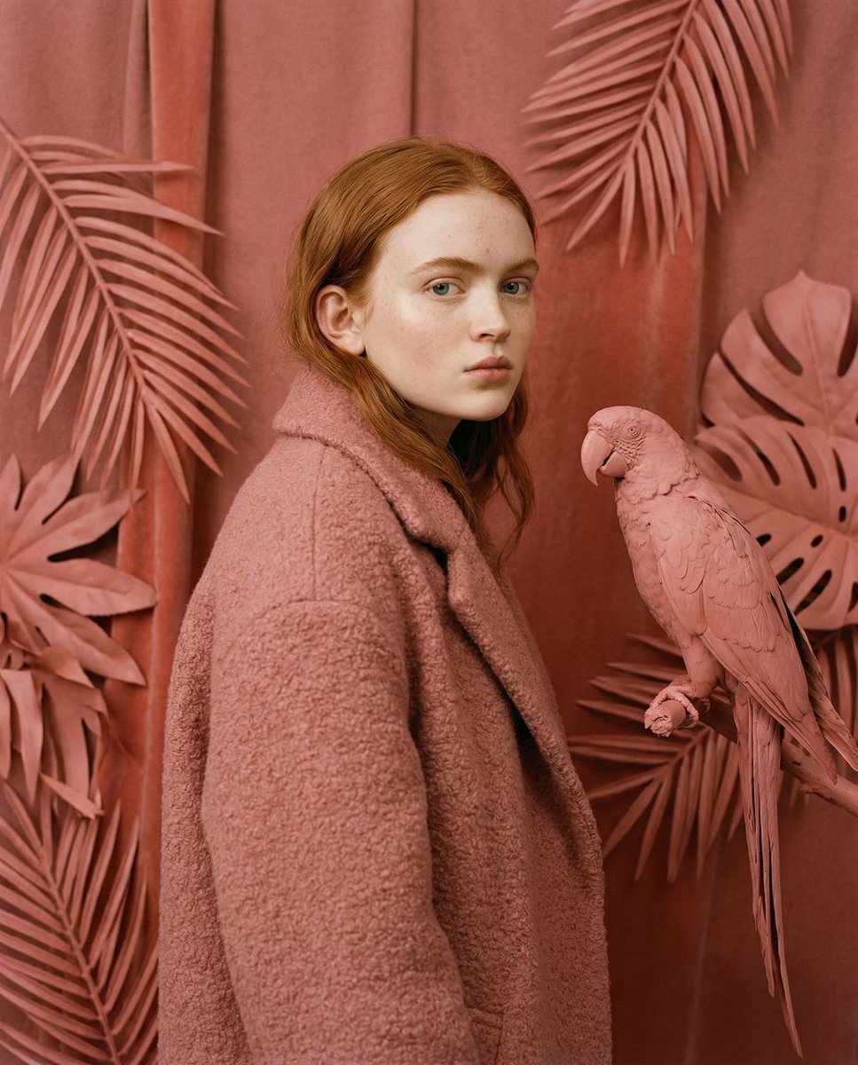 Product Marketing - Avant-Garde Editorial Velvet Portrait