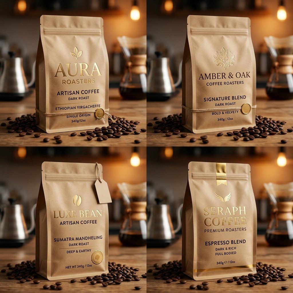 E-commerce Main Image - Luxury Coffee Branding Product Photography