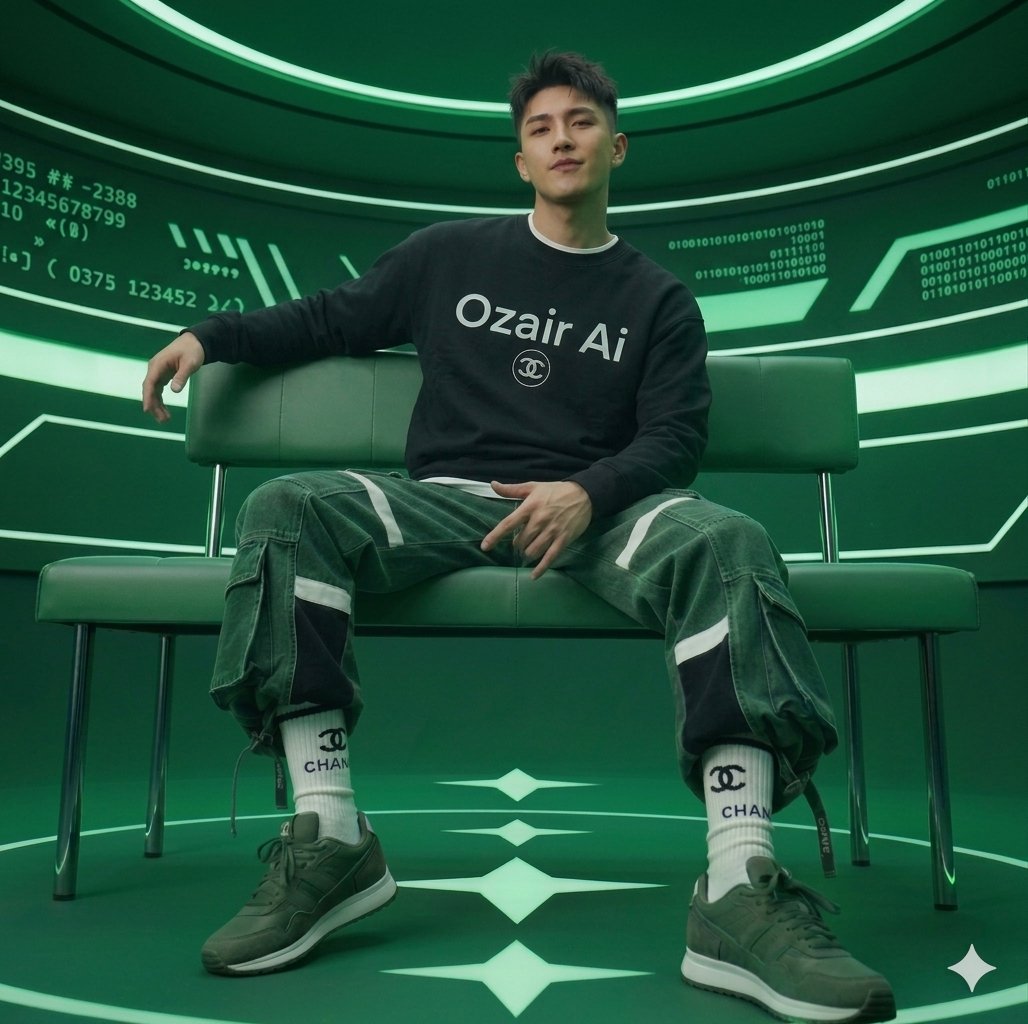 Game Asset - Futuristic Studio Portrait